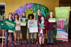 Kew Eco Crew and Elise Dunstan