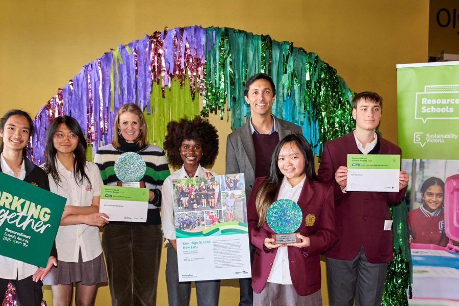 Kew Eco Crew and Elise Dunstan